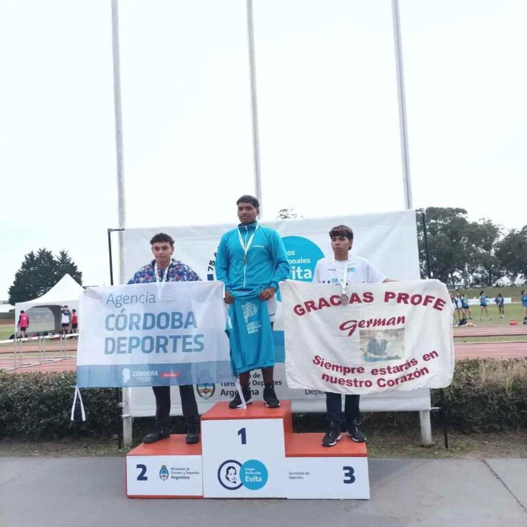 Orgullo celeste: ¡Pedro Maluéndez Campeón Nacional Evita!