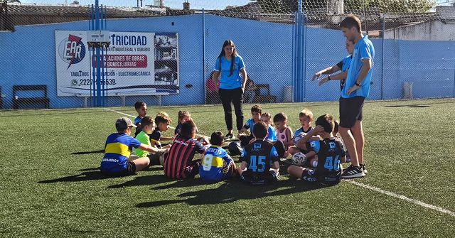 Crece el fútbol infantil